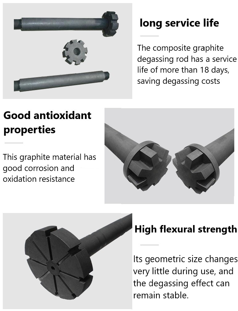 High Strength Material 2 Graphite Rotor for and Durability in Industrial Applications