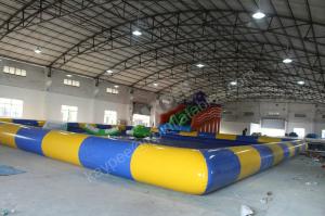 China Inflatable slide with pool,inflatable gaint slide,Amusement water Park wholesale