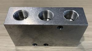 China Custom 6061 Lathe Turning Services Hydraulic Manifold Valve Block wholesale