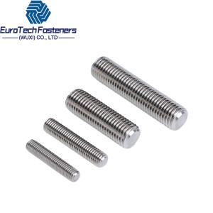 China M8 M10 M16 M20 Bolt Din 976 Stainless Steel Metric Fully Threaded Stud Bolts 4.6 4.8 5.8 8.8 wholesale