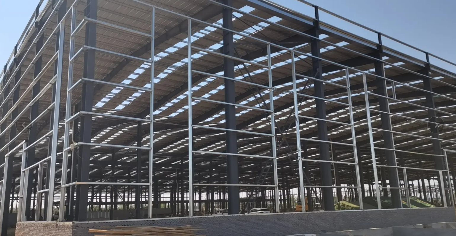 2025 prefabricated construction cycle short cheap steel structure workshop building