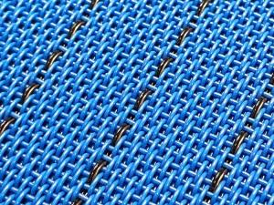 China Ventilation Polyester Mesh Conveyor Belt Heat Setting For Wooden Panels Processing wholesale