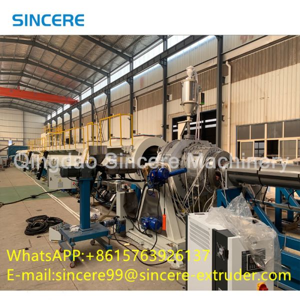 75-250mm Plastic PP PE Pipe Extrusion Line