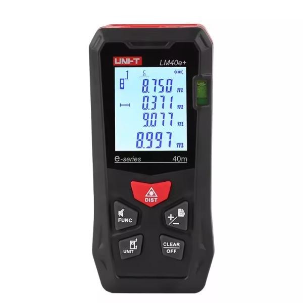 Quality UNI-T LM40e+ Portable Laser Distance Meters Tape Measure Instruments for sale