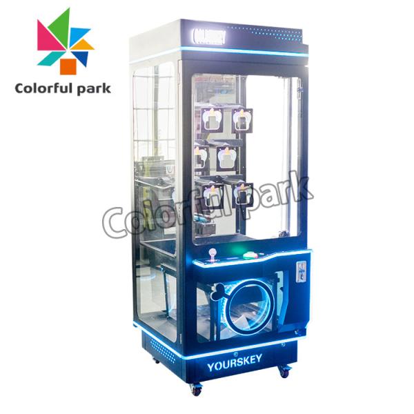 Quality 8 Hole Key Master Vending Machine With Plush Gift For 1 Player for sale
