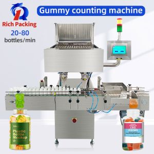 China Fully Automatic Electronic Soft Candy Tablet Bottling Counting Machine Counter wholesale