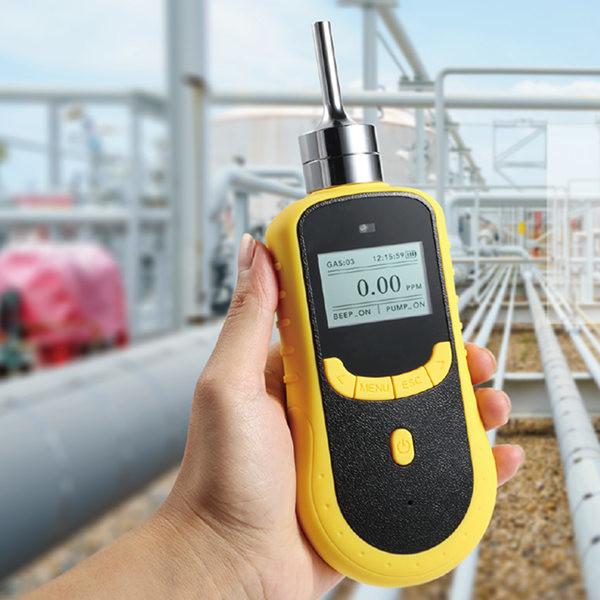 Quality Portable H2 Hydrogen Gas Detector For Battery Room Gas Leak Detection for sale