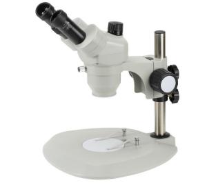 China Long Working Distance Trinocular Stereo Zoom Microscope Magnification 7X - 40X on sale