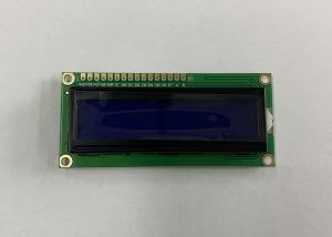 China 1602 Character LCD Display Monochrome STN Blue Alphanumeric LCD 16X2 wholesale