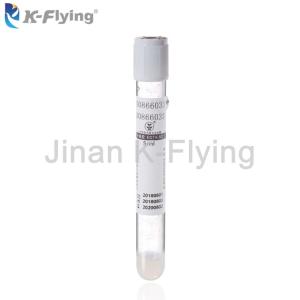 Disposable Sodium Fluoride EDTA Blood Draw Vacuum Tube  2.0ml 3.0ml 4.0ml