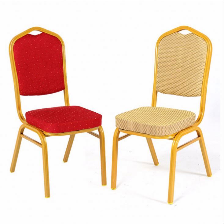 Stacked chairs demonstrating space-saving storage