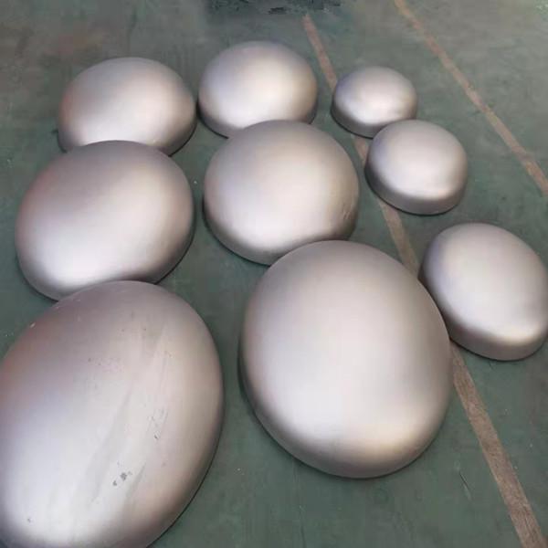 Quality Heat Exchanger Titanium Elliptical Head Half Ball Dished End for sale