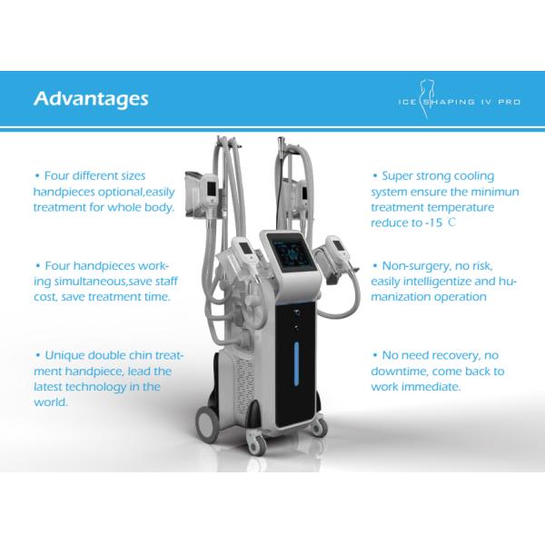Ice Shaping IV Pro! Cool sculpting Body Slimming Cryolipolysis Fat Freeze Machine