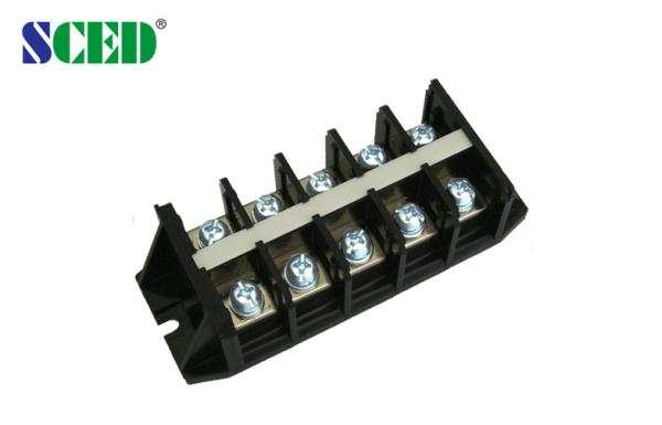 Quality PCB Panel Mounted Terminal Block 2P - 24P High Voltage 600V 20A for sale