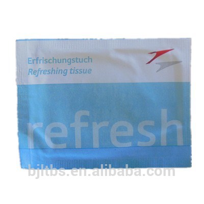 airlines wet wipes towelette