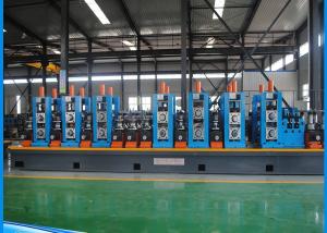 China High Frequency Round Resistance Welding Pipe Mill 10 Mm Thickness wholesale