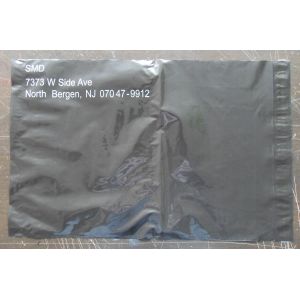 Black Large Self Adhesive Plastic Bags for Shipping Clothes