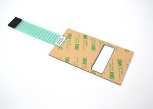 China Dust Proof Push Button Membrane Switch / Gases Proof Sealed Membrane Keypad wholesale