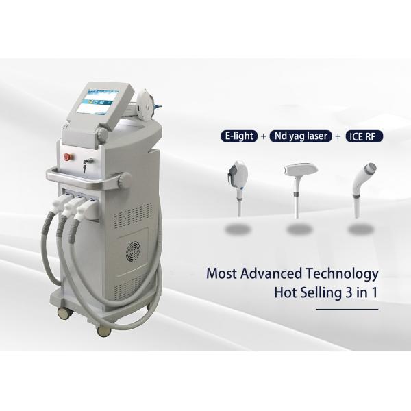 Commercial Multi Function Laser 3 Handpiece Pain Reducing Apply To All Skin Types