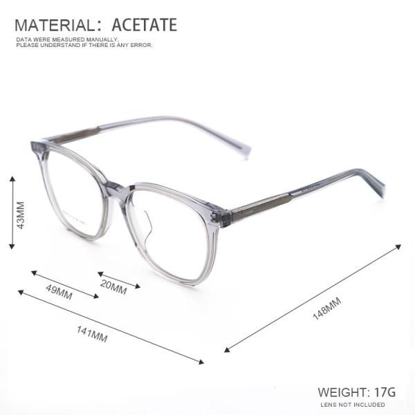 Various Color Vogue Acetate Optical Eyeglasses Frame Neuter MR 809