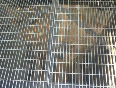 Aluminum Alloy Lightweight Anodizing Welded Steel Grating For Power Plant