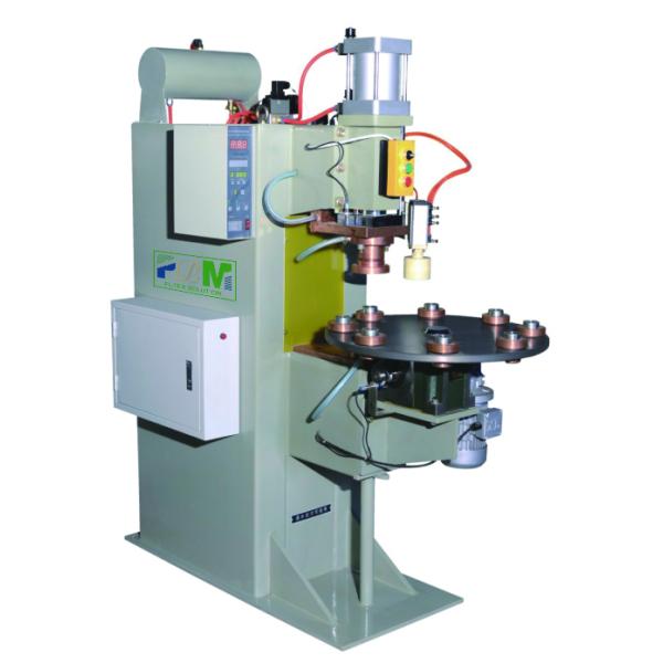 8 Stations Turntable Bottom Full Auto Plate Welding Machine For Oil Filter Production