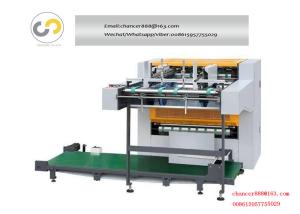 China Automatic U or V type shape grooving machine for calendar, notebook,corrugated cardboard wholesale