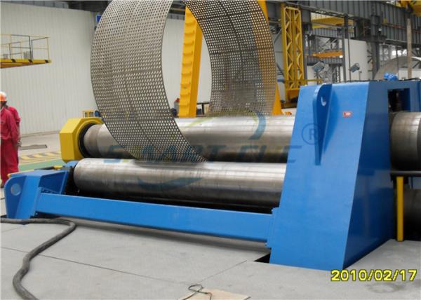 Quality Four / Three Roll Plate Bending Machine , Metal Cone Rolling Machine for sale