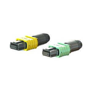 Mini MPO Fiber Optic Connector 36mm Length 12/16/24 Cores Male / Female Options