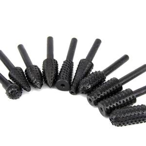 China 6PC Carbide Woodworking Rotary Rasp File Set for Face Milling Cutter Electric Drill wholesale