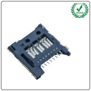 China Push Push Type Micro SD Card Connector 8pin 1.45H TF Reader Card wholesale