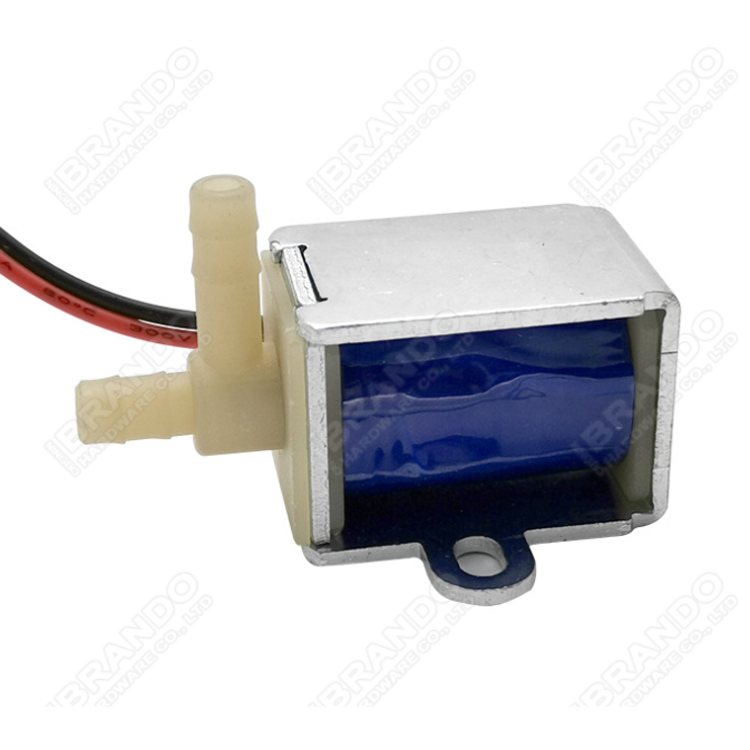 2 Way Normally Closed Plastic Micro Air Solenoid Valve 6V 12V DC