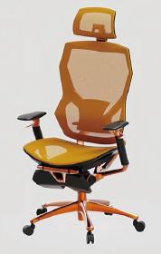 Quality Yellow Office Ergonomic Mesh Chair PP GF Mechanism for sale