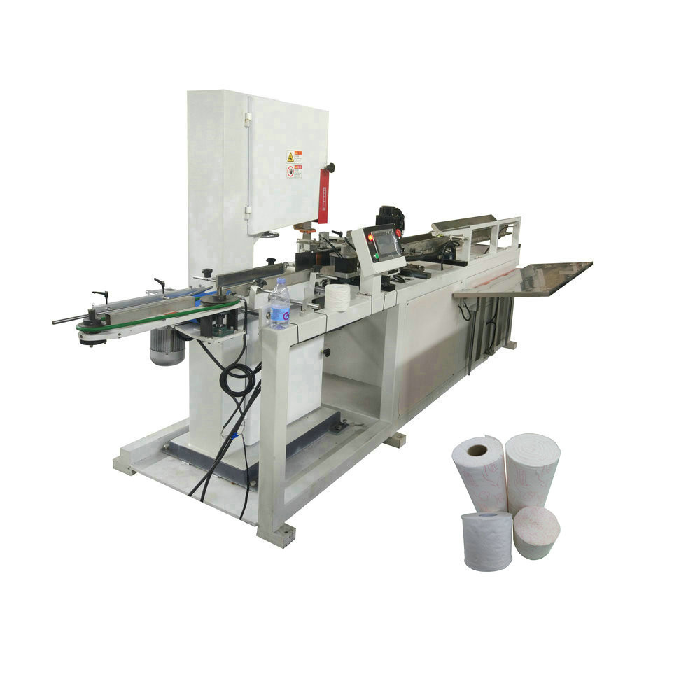New Type Automatic Kitchen Towel Cutting Machine / Toilet Paper Slitting Machine 80～100cuts/Minute