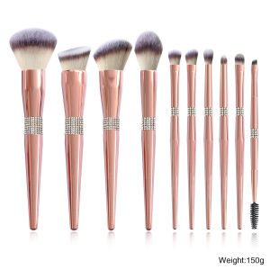 China Custom Label Fluffy Makeup Brush Set 14pcs With OPP Bag on sale China Custom Label Fluffy Makeup Brush Set 14pcs With OPP Bag on sale