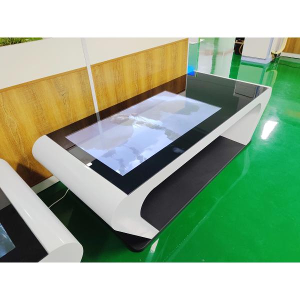 Indoor Large Multi Touch Screen Table , Smart Touch Coffee Table 10 Point Touch 55 Inch