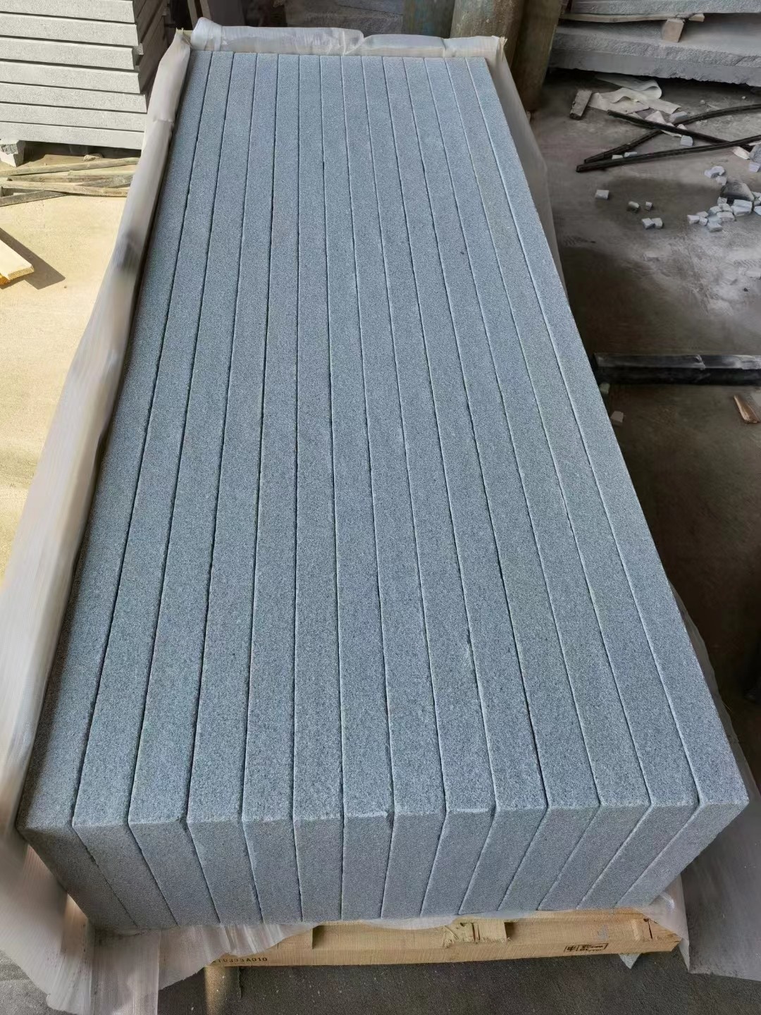 High Durability G604 Grey Granite Stone Tiles With Good Abrasion Resistance