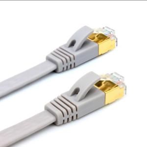 China High Speed Flat 8P8C SSTP SFTP FFTP 24AWG Cat7 Patch Cord wholesale
