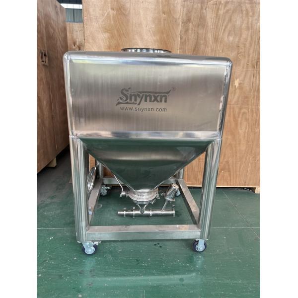 500 Lb Bin Replaceable Post Bin Blender Provides Mixing Blending Mixing Speed 3 R/min