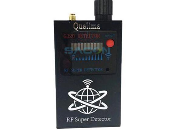Quality Wireless RF Signal Bug Camera Detector Anti Spy 1MHz-8000Mhz For Vehicle GPS Tracker for sale