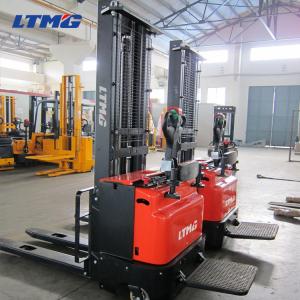Manual Forklift Pallet Stacker , 2 Ton Hydraulic Hand Pallet Stacker DC Motor