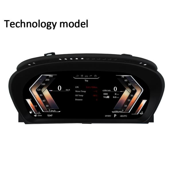 12.3 Inch LCD Digital Instrument Cluster For 2007-2013 BMW X6 E72 E71 Series