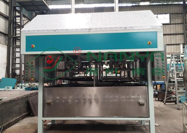 Quality PLC Control Pulp Tray Machine With Double Reciprocate / Working Stations for sale