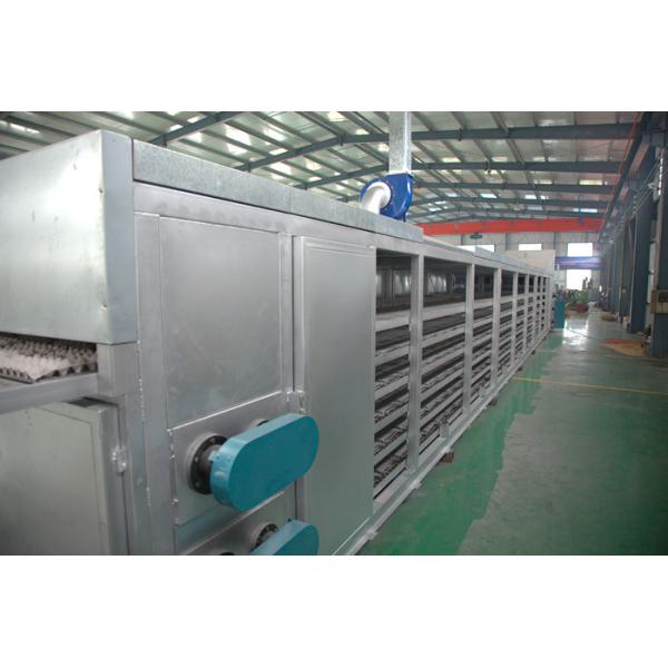 4000pcs/h 8 sides rotary type automatic egg tray machine with 6 layer drying line