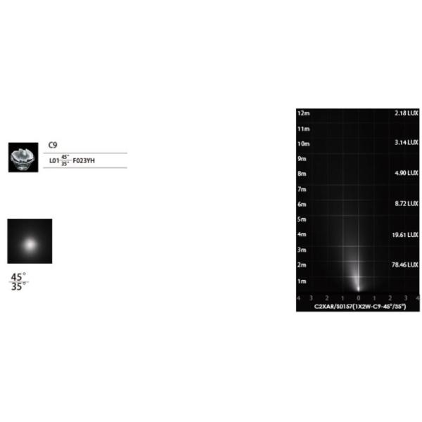 C2XAR0157 C2XAR0118 Recessed LED Inground Garden Lights with Clips , Waterproof Underground LED Wooden Flool Lights