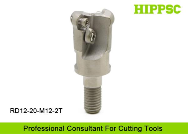 Quality CNC Tongue And Groove Router Bits RD12 - 20 - M12 - 2T Ball Nose Screw In for sale