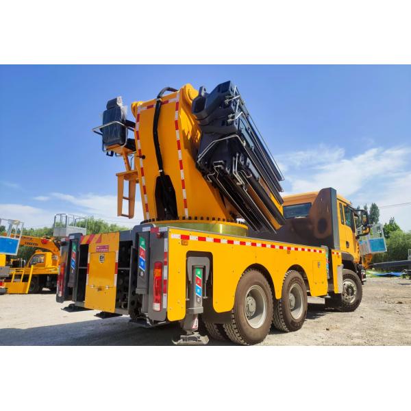 80 Tons Folding Jib Knuckle Boom Crane Efficient