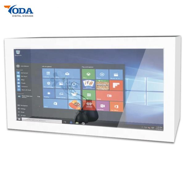Transparent LCD Showcase Standalone/ Network WLAN USB RJ45 Transparent LCD