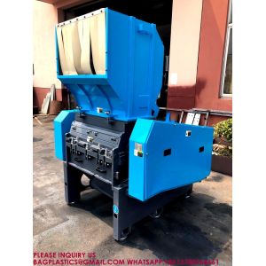 Waste Plastic Grinder Crusher Machine Industry Plastic Lumps Bottle Film