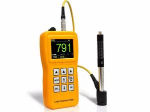 China Mass Storage Portable Hardness Tester , Leeb Tester With Curved Display / Scales Conversion wholesale